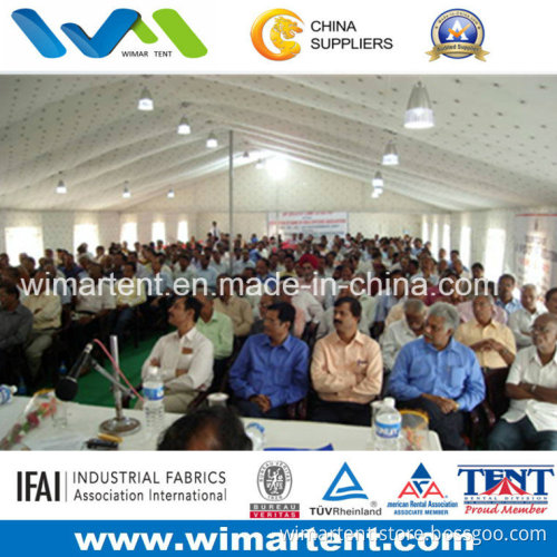 Clear-Span 20m White Aluminum PVC Tent for Meeting